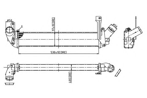 Intercooler, compresor