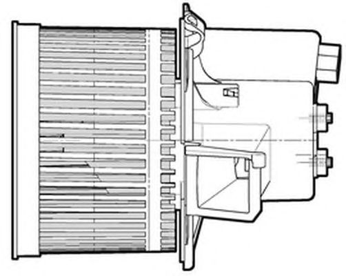 Electromotor, ventilatie interioara