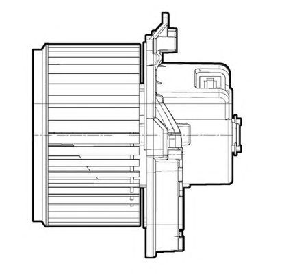 Electromotor, ventilatie interioara