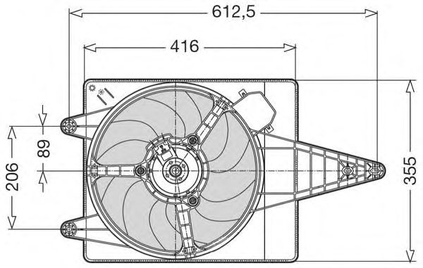 Ventilator, radiator