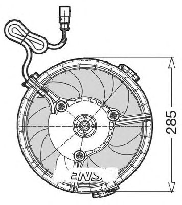 Ventilator, radiator