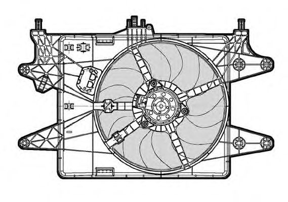 Ventilator, radiator