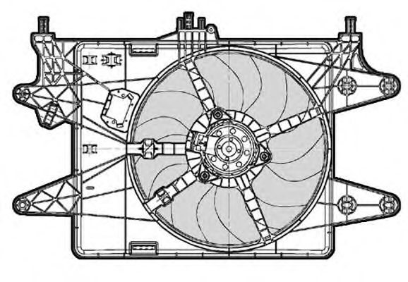 Ventilator, radiator