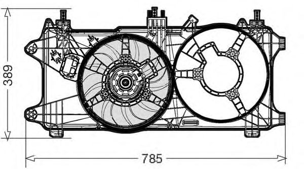 Ventilator, radiator