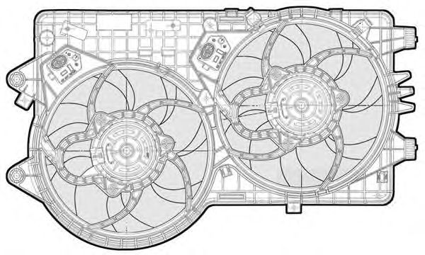 Ventilator, radiator