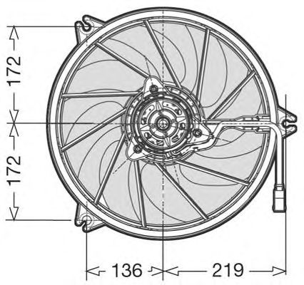 Ventilator, radiator