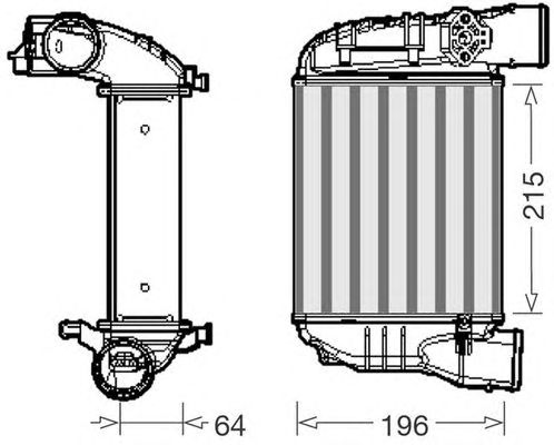 Intercooler, compresor