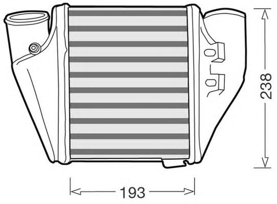 Intercooler, compresor