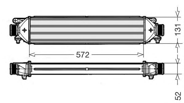 Intercooler, compresor