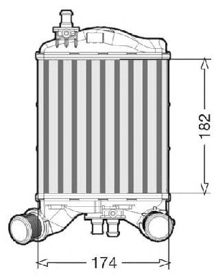 Intercooler, compresor