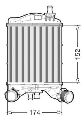 Intercooler, compresor