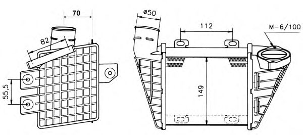 Intercooler, compresor