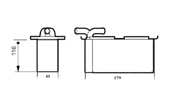 Intercooler, compresor