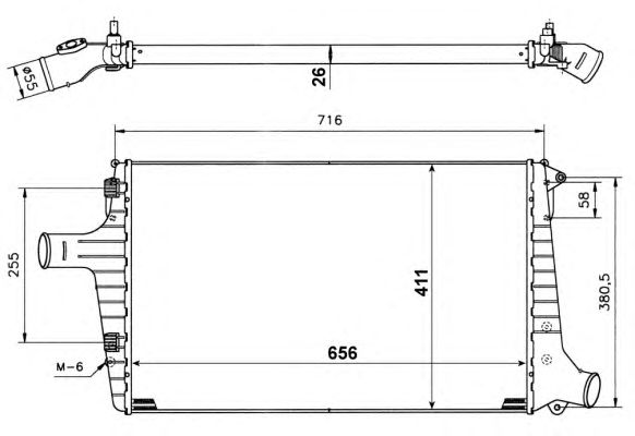 Intercooler, compresor