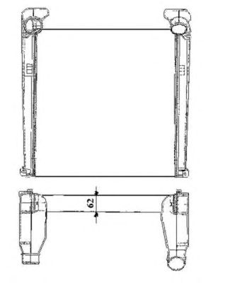 Intercooler, compresor