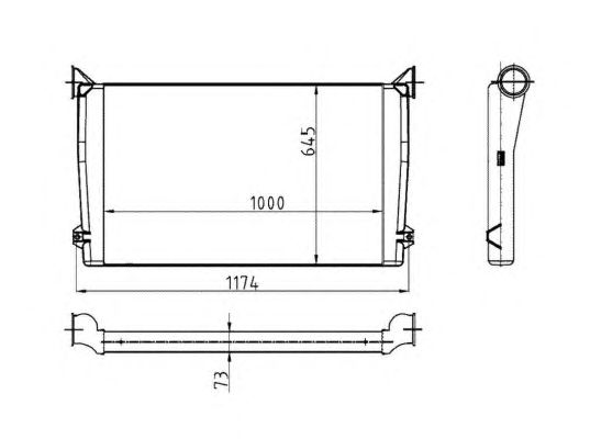 Intercooler, compresor