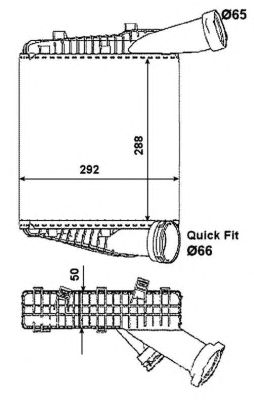 Intercooler, compresor