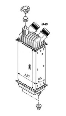 Intercooler, compresor