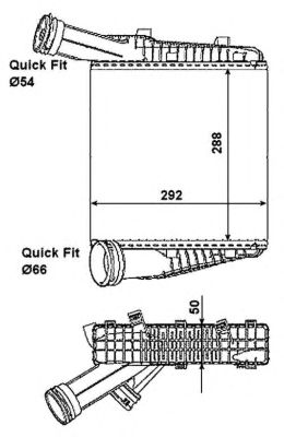 Intercooler, compresor