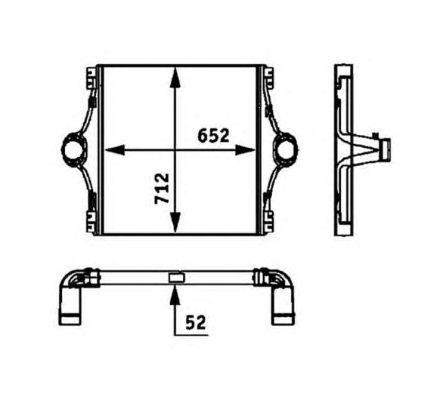 Intercooler, compresor