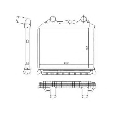 Intercooler, compresor