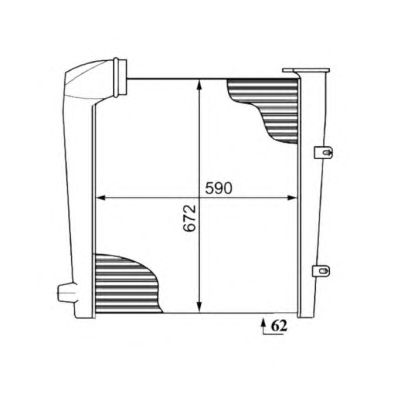 Intercooler, compresor