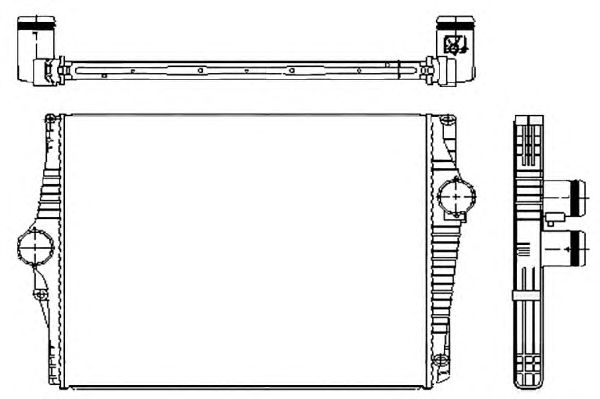 Intercooler, compresor