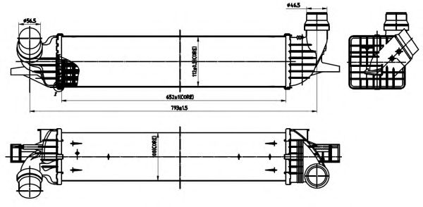 Intercooler, compresor