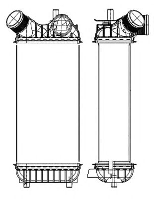 Intercooler, compresor