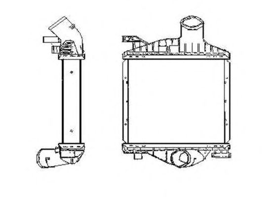 Intercooler, compresor