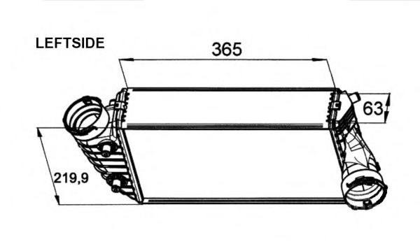 Intercooler, compresor