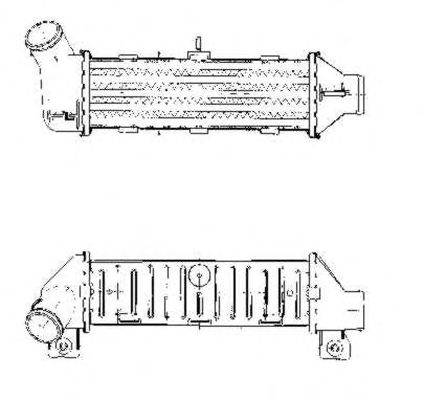 Intercooler, compresor