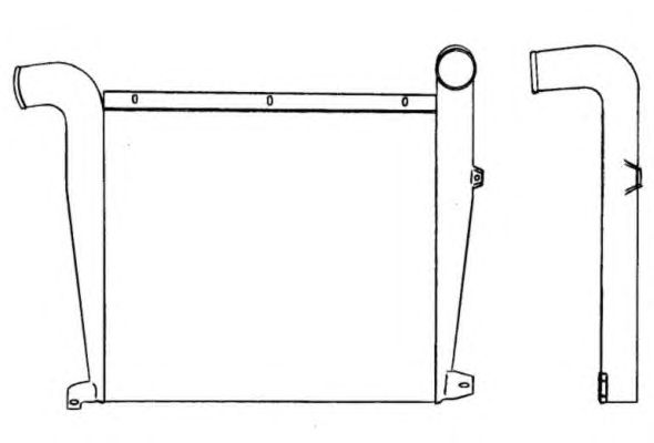 Intercooler, compresor