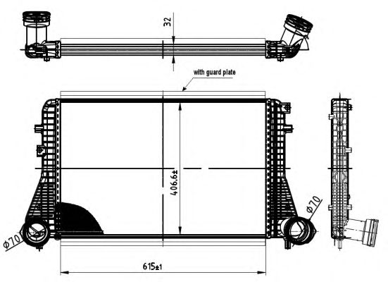 Intercooler, compresor