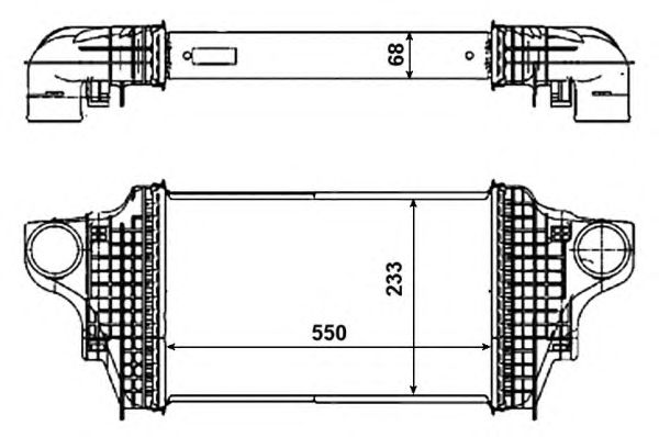 Intercooler, compresor