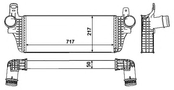 Intercooler, compresor