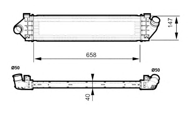 Intercooler, compresor