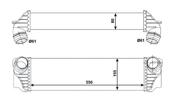 Intercooler, compresor