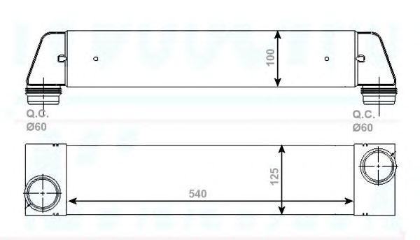 Intercooler, compresor