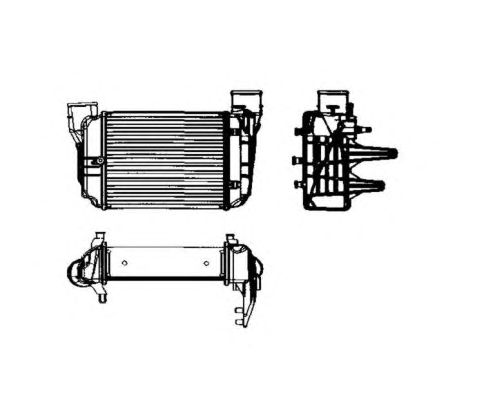 Intercooler, compresor