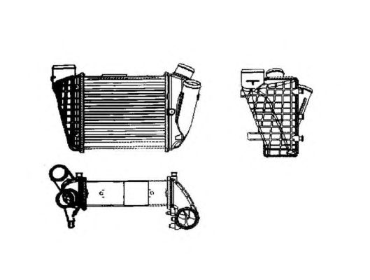 Intercooler, compresor VW A4 2,5TDI