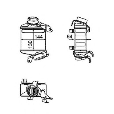 Intercooler, compresor