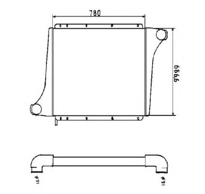 Intercooler, compresor