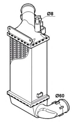 Intercooler, compresor