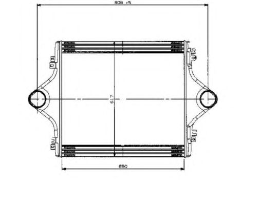 Intercooler, compresor