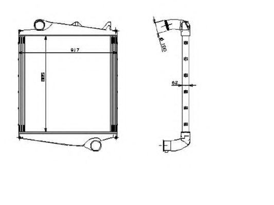 Intercooler, compresor