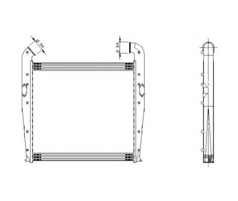 Intercooler, compresor