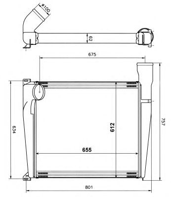 Intercooler, compresor