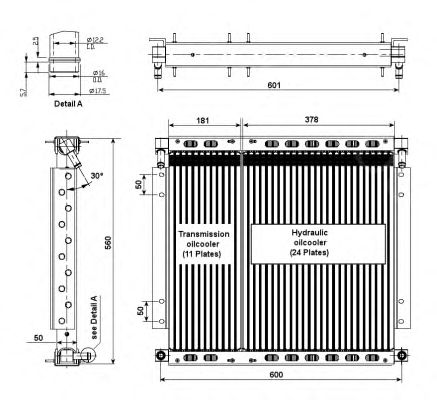 Radiator ulei, ulei motor