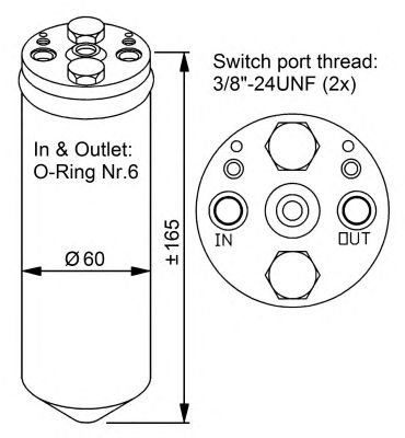 uscator,aer conditionat MAZDA 323/626/PREMACY